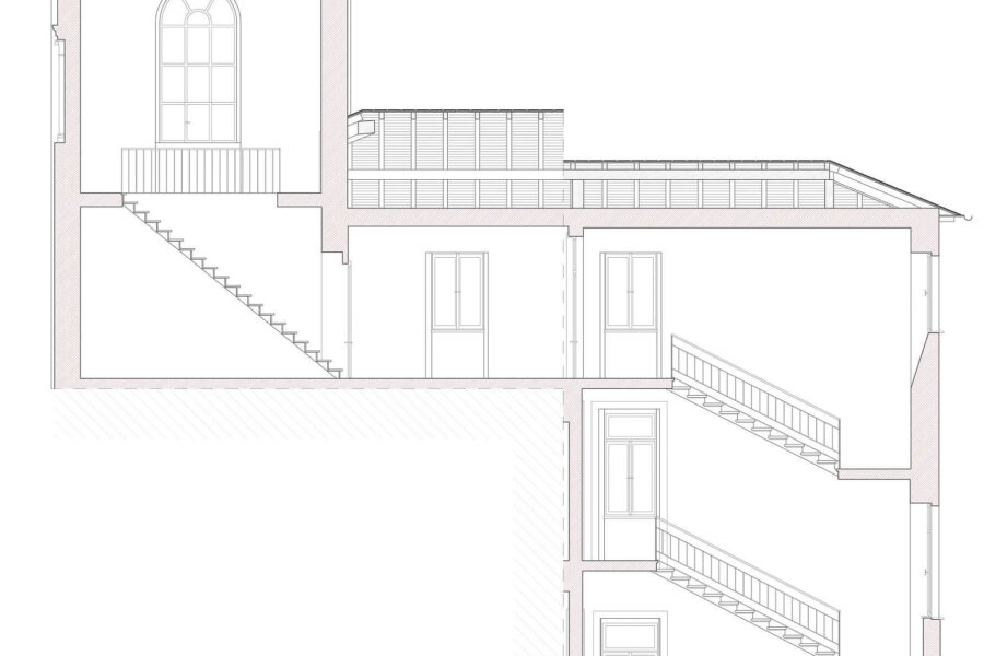 Geometra Quadrini Davide - Edificio residenziale storico - Sezione